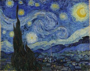 Fot. Gwiaździsta noc, Vincent Van Gogh
