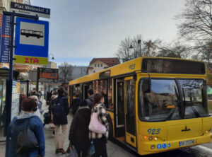 Przystanek autobusowy Katowice Plac wolności 3